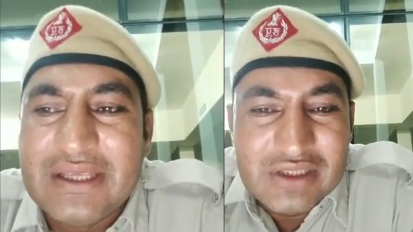 पुलिसकर्मी सुनील संधू का VIDEO वायरल