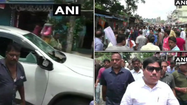 अर्जुन सिंह की कार में तोड़फोड़, TMC पर लगाए संगीन आरोप अर्जुन सिंह की कार में तोड़फोड़, TMC पर लगाए संगीन आरोप