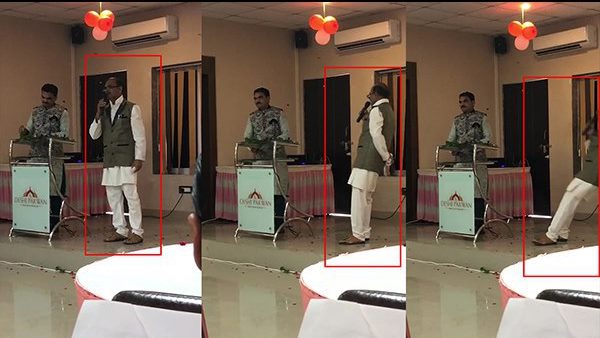 Watch video: Re. Head constable die during singing song in junagadh Watch video: Re. Head constable die during singing song in junagadh