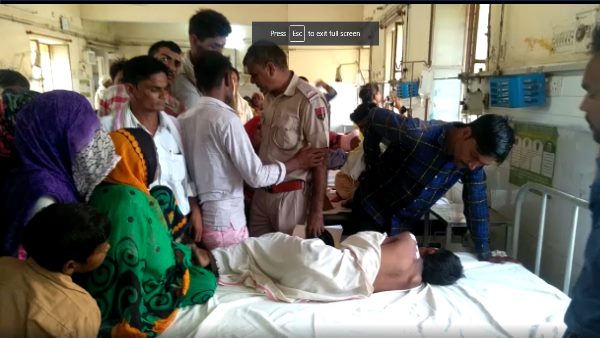 12 वर्षीय अंकित घायल