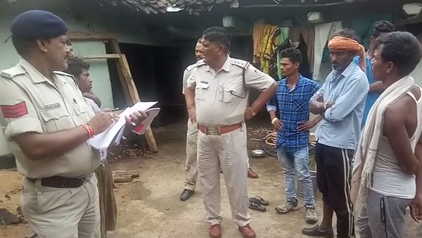 सरपंच की सूचना पर पहुंची