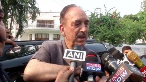 Congress leader Ghulam Nabi Azad claimes There is no democracy in jammu and kashmir Congress leader Ghulam Nabi Azad claimes There is no democracy in jammu and kashmir