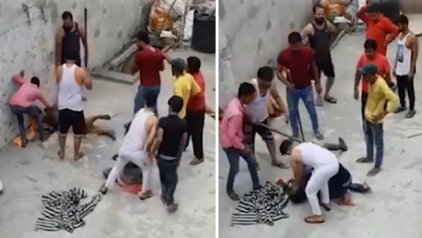 Two Baba Beaten By A public In Doubt Of Child Theft Two Baba Beaten By A public In Doubt Of Child Theft