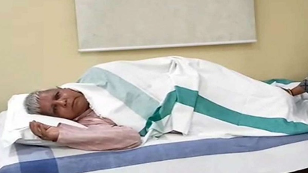 लालू प्रसाद यादव की तबियत बिगड़ी