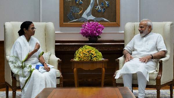 West Bengal Chief Minister Mamata Banerjee called on Prime Minister Narendra Modi, earlier today West Bengal Chief Minister Mamata Banerjee called on Prime Minister Narendra Modi, earlier today