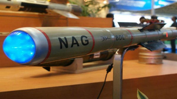 स्वदेशी निर्मित है एंटी टैंक का मिसाइल नाग