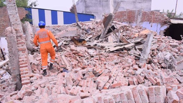 गाजियाबाद: पांडवनगर में 3 मंजिला इमारत गिरी, NDRF की टीम मौके पर गाजियाबाद: पांडवनगर में 3 मंजिला इमारत गिरी, NDRF की टीम मौके पर