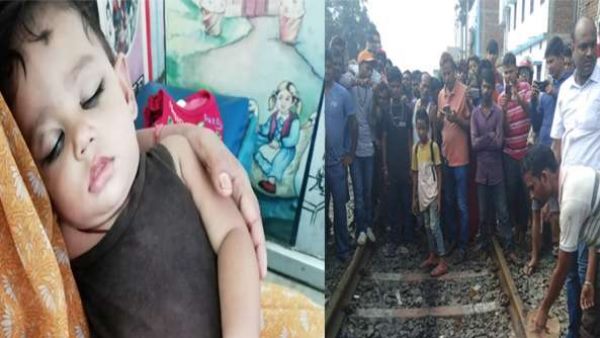 bihar woman jumped in front of running train with her baby bihar woman jumped in front of running train with her baby
