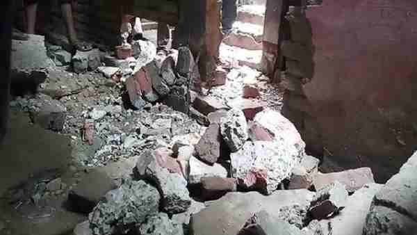 One dead and two injured after a blast occurred at a residential place in Korav One dead and two injured after a blast occurred at a residential place in Korav