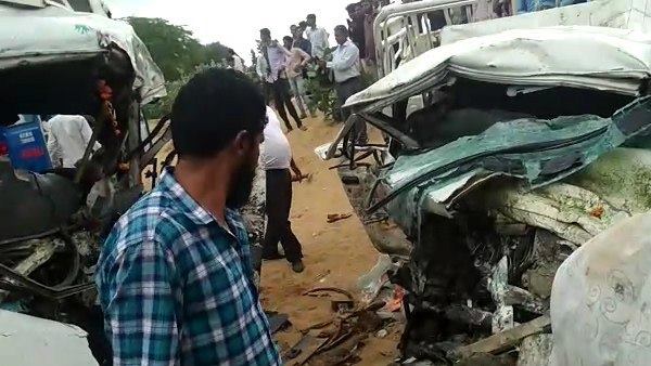 Ten people died and many injured in Accident at Jodhpur Rajasthan Ten people died and many injured in Accident at Jodhpur Rajasthan