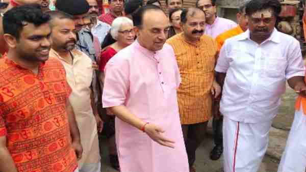 Subramanian Swamy given a big statement on the Ram mandir issue Subramanian Swamy given a big statement on the Ram mandir issue