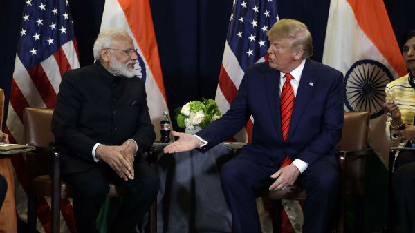 40 मिनट की ट्रंप-मोदी मीटिंग