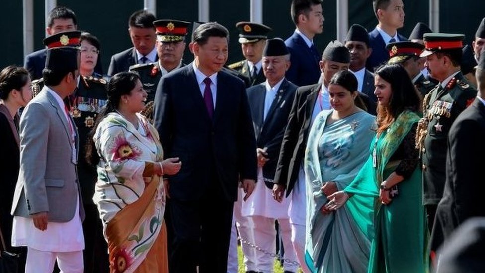 चीन की नेपाल पर अब हैं नजर