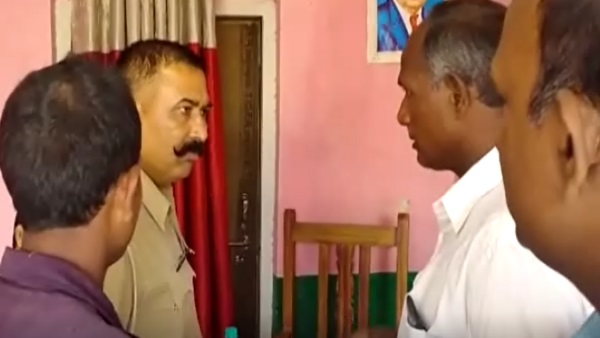 policeman fight with retired army man in mau policeman fight with retired army man in mau