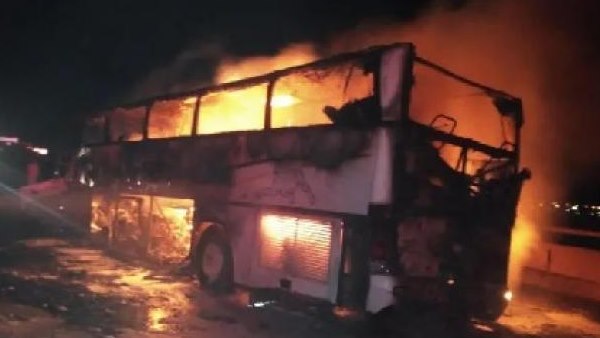 9 Indian pilgrims were on board the bus that was involved in a accident near Medina in Saudi Arabia 9 Indian pilgrims were on board the bus that was involved in a accident near Medina in Saudi Arabia