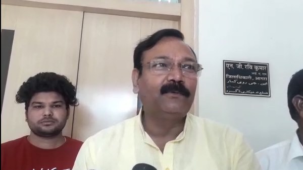 Agra BJP MLA Jitendra verma controversial statement video Agra BJP MLA Jitendra verma controversial statement video