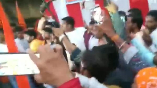 Madhya Pradesh, VHP Bajrang Dal workers firing, Gwalior, shastra puja, VHP, Bajrang Dal, firing, मध्य प्रदेश, ग्वालियर, विहिप, बजरंग दल, फायरिंग Madhya Pradesh, VHP Bajrang Dal workers firing, Gwalior, shastra puja, VHP, Bajrang Dal, firing, मध्य प्रदेश, ग्वालियर, विहिप, बजरंग दल, फायरिंग