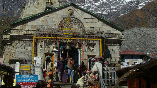 famous temple kedarnath door closed for the winter season famous temple kedarnath door closed for the winter season