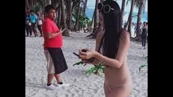 प्रेमी के साथ घूमने आई थी