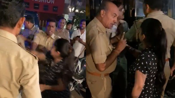 महिला के साथ बदसलूकी और हाथापाई