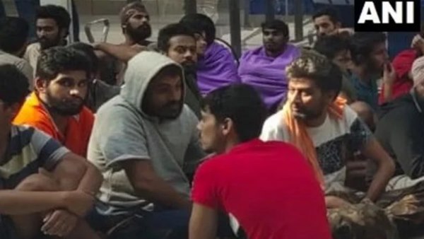 Over 300 Indians Deported from Mexico Land in Delhi Over 300 Indians Deported from Mexico Land in Delhi