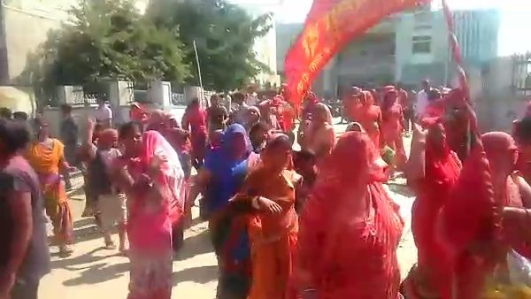 bees attack on dussehra jhanki at rajasthan, 60 people injured bees attack on dussehra jhanki at rajasthan, 60 people injured