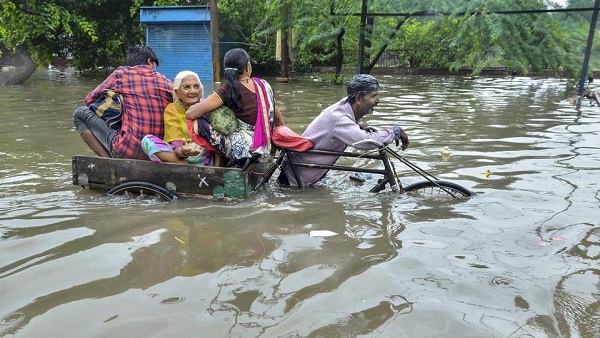 यूपी में बारिश के बाद विभिन्न हादसों में अब तक 111 की मौत