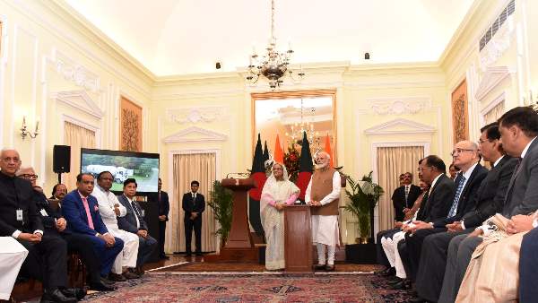 Bangladesh pm Sheikh Hasina PM Narendra Modi exchange agreements bilateral project Bangladesh pm Sheikh Hasina PM Narendra Modi exchange agreements bilateral project