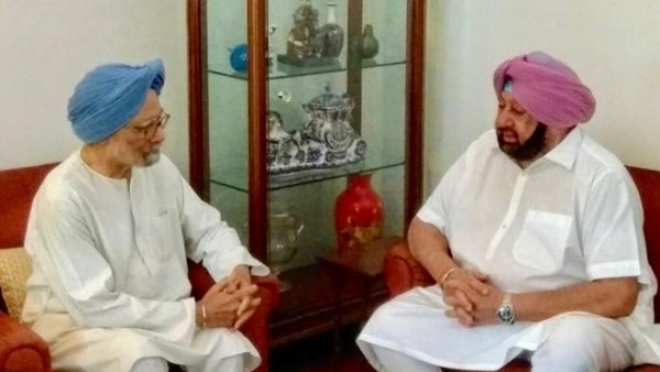 Punjab CM Captain Amarinder Singh Manmohan Singh Pakistan Kartarpur corridor Punjab CM Captain Amarinder Singh Manmohan Singh Pakistan Kartarpur corridor