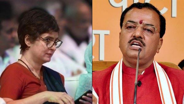 UP deputy cm Keshav Prasad Maurya calls Priyanka Gandhi Twitter wali neta over NCRB crime data UP deputy cm Keshav Prasad Maurya calls Priyanka Gandhi Twitter wali neta over NCRB crime data