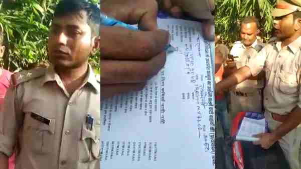Inspector cut challan in Raebareli Inspector cut challan in Raebareli
