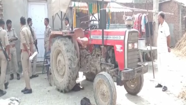 son did murder of his father in dispute of tractor in mathura son did murder of his father in dispute of tractor in mathura