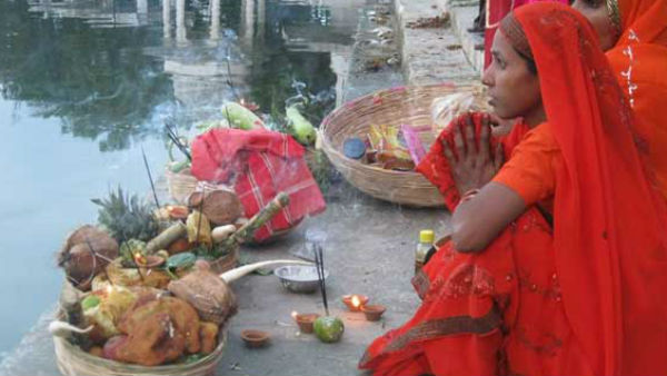 चौथे दिन-उषा अर्घ्य
