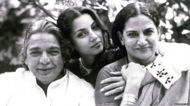क़ैफ़ी, शबाना और शौकत क़ैफ़ी, शबाना और शौकत