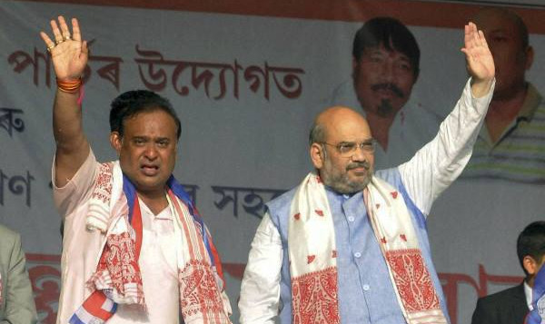 2015 में भाजपा में शामिल हुए हेमंत बिस्वा शर्मा