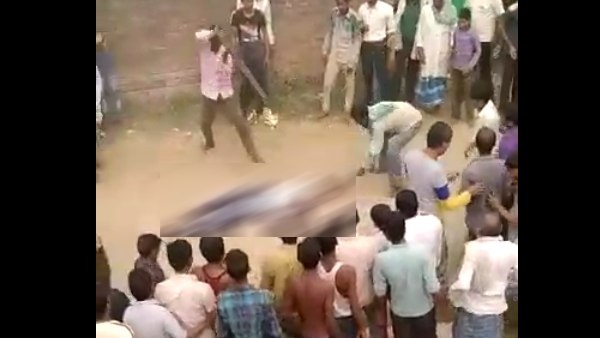 पत्नी की हत्या की तो गुस्साए ससुरालियों ने पति को मारा