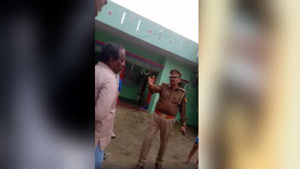gonda police circle officer transferred after video viral gonda police circle officer transferred after video viral
