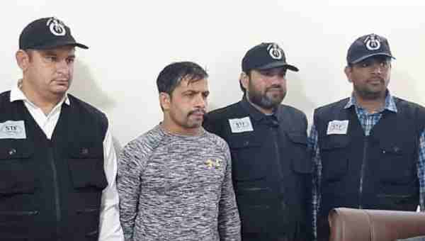 STF arrested gangster Pawan Totla from Rohtak STF arrested gangster Pawan Totla from Rohtak