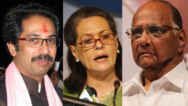 क्या महाराष्ट्र में बनेगी शिवसेना-एनसीपी और कांग्रेस की सरकार?
