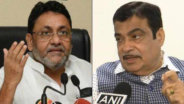 NCPs Nawab Malik told Nitin Gadkari that you have been Clean bold NCPs Nawab Malik told Nitin Gadkari that you have been Clean bold