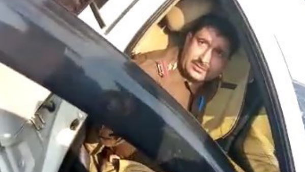 बाइक को मारी टक्कर