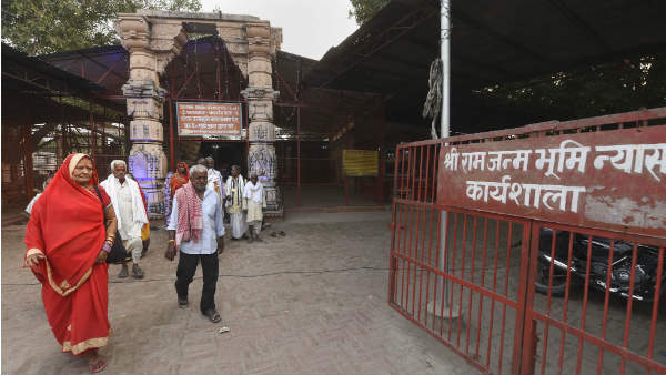 Work begins in MHA on setting up trust for construction of temple two days after verdict on Ayodhya Work begins in MHA on setting up trust for construction of temple two days after verdict on Ayodhya