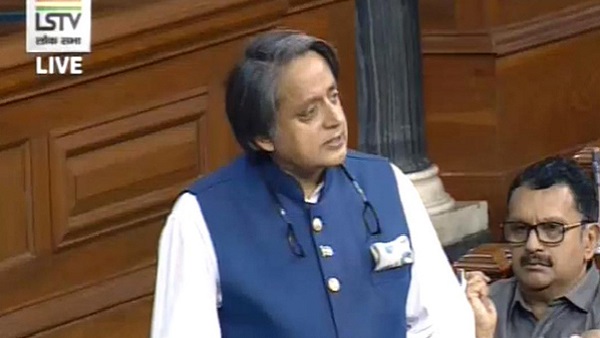 parliament winter session: shashi tharoor raises the issue of data gathering parliament winter session: shashi tharoor raises the issue of data gathering