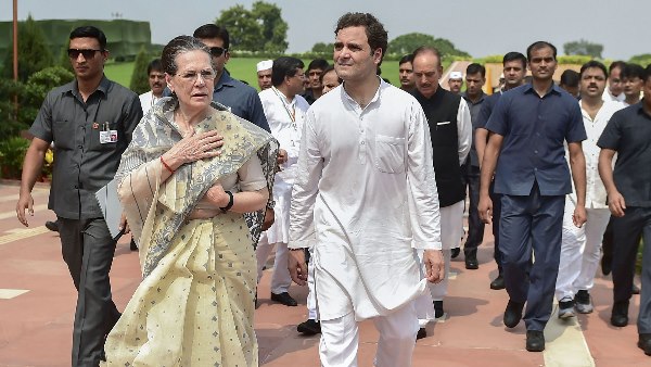 Congress interim President Sonia Gandhi writes to SPG Chief Arun Sinha Congress interim President Sonia Gandhi writes to SPG Chief Arun Sinha