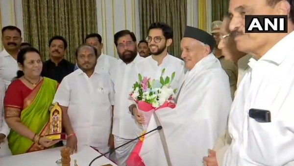राज्यपाल भगत सिंह कोश्यारी से मिले शिवसेना नेता