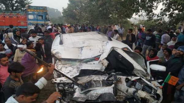 ranchi bus jeep accident five people died ranchi bus jeep accident five people died