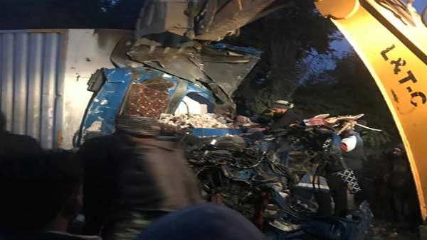 punjab hoshiyarpur road accident 4 people died punjab hoshiyarpur road accident 4 people died