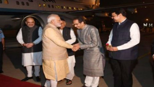 In first meeting with Modi after becoming CM, Thackeray to receive PM at Pune airport In first meeting with Modi after becoming CM, Thackeray to receive PM at Pune airport