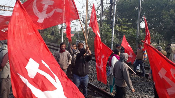 लेफ्ट ने किया भारत बंद का आवाहन