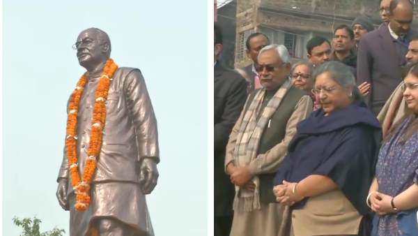 Bihar CM Nitish Kumar, CM Nitish Kumar, Nitish Kumar, unveiled a statue, statue, former Union Minister, Arun Jaitley, Patna, Arun Jaitley birth anniversary, bjp, jdu, बिहार मुख्यमंत्री नीतीश कुमार, नीतीश कुमार, प्रतिमा, प्रतिमा का अनावरण, अरुण जेटली की प्रतिमा, बिहार, पटना, पूर्व केंद्रीय मंत्री, अरुण जेटली, अरुण जेटली जयंती, भाजपा, जेडीयू Bihar CM Nitish Kumar, CM Nitish Kumar, Nitish Kumar, unveiled a statue, statue, former Union Minister, Arun Jaitley, Patna, Arun Jaitley birth anniversary, bjp, jdu, बिहार मुख्यमंत्री नीतीश कुमार, नीतीश कुमार, प्रतिमा, प्रतिमा का अनावरण, अरुण जेटली की प्रतिमा, बिहार, पटना, पूर्व केंद्रीय मंत्री, अरुण जेटली, अरुण जेटली जयंती, भाजपा, जेडीयू